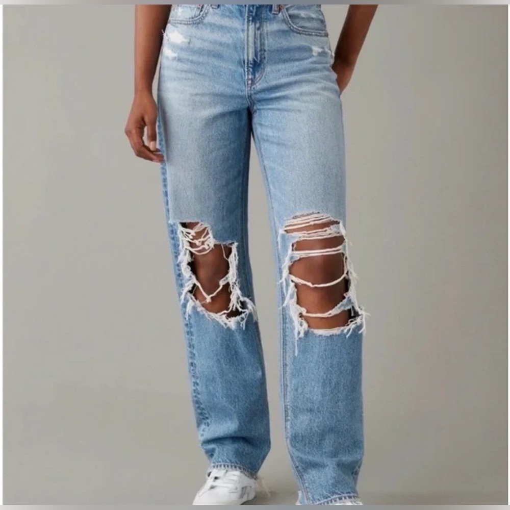 American Eagle Outfitters Strigid Straight Leg Jeans